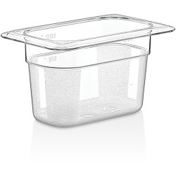 Polycarbonate Gastronorm Pan GN1/9 Depth 100mm Clear | Adexa P8194