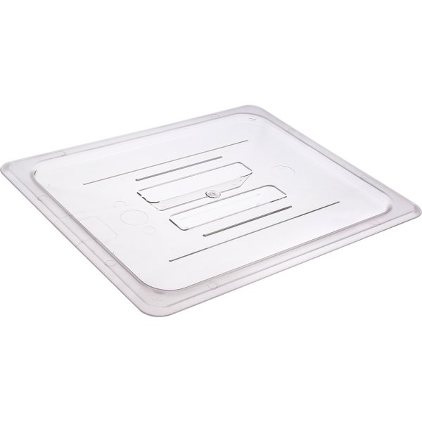 Heavy duty Polycarbonate Gastronorm Pan Lid GN1/2 Clear | Adexa PCPANCOV12