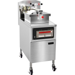 Commercial Pressure Fryer Digital controls 24 litres 13.5kW 400V | Adexa PFE800