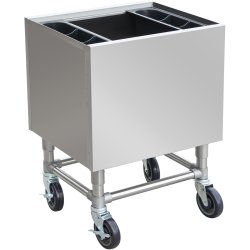 Commercial Portable Ice bin Stainless steel 610x470x760mm | Adexa PIB182416