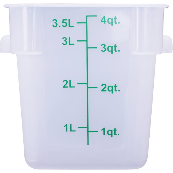 Food Storage Container 3.8 Litre Polypropylene | Adexa PPFSC4