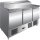 Refrigerated Prep Table 3 doors Sandwich top 8xGN1/6 | Adexa PS300
