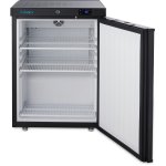 200lt Commercial Refrigerator Undercounter Single door Black | Adexa DWR200B