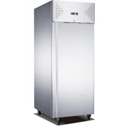 685lt Commercial Freezer Stainless steel Upright cabinet Single door GN2/1 Ventilated cooling | Adexa F650V