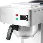 Commercial Filter Coffee maker Manual fill 1 glass jug 2 hotplates | Adexa RB386AD1