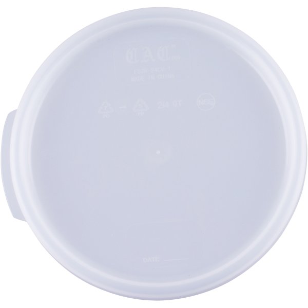 Round Lid for RSC2 and RSC4 Food Storage Containers | Adexa RLID24