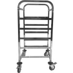 Commercial Dishwasher Basket Trolley Stainless steel 5 levels 550x510x1000mm | Adexa RT5505