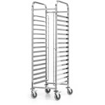 Rack/Tray/Pan Trolley Stainless steel Bakery 600x400mm 15 tier 470x620x1700mm | Adexa 19037
