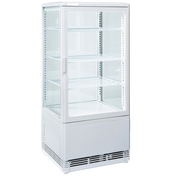 Refrigerated display case 3 grids 78 litres White Countertop | Adexa RT78LW