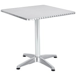 Bistro Table Aluminium 600x600mm Indoors & Outdoors | Adexa SC051