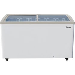 Commercial Display Chest freezer Curved Sliding glass lid 453 litres | Adexa SD551S