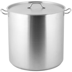 Professional Stew pan/Stock pot with Lid Stainless steel 98 litres | Adexa SE15050