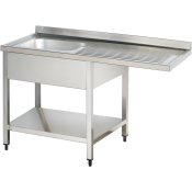Dishwasher tables for Glasswashers