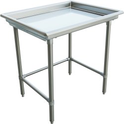 Commercial Stainless Steel Dish Sorting Table 914mm Width | Adexa SRT36