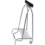 Professional Sack Holder Trolley with Castors & Pedal Closed mouth | Adexa STBH01