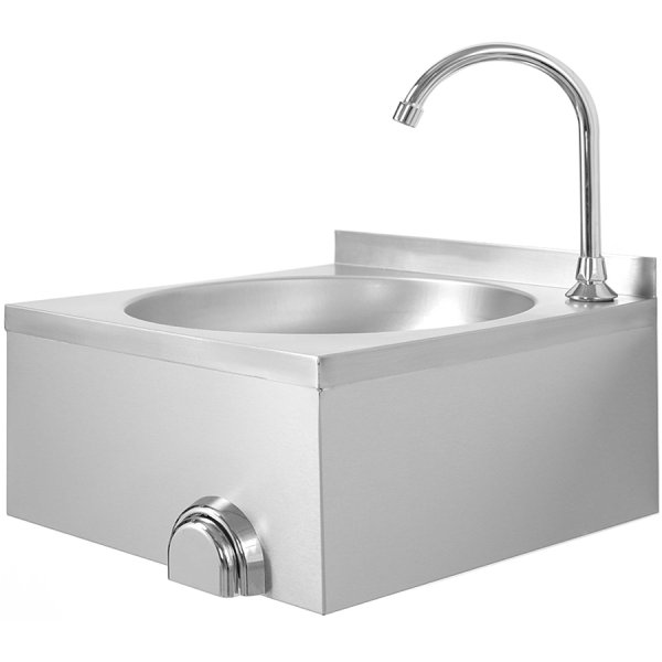 Commercial Hand wash sink Stainless steel Knee control | Adexa THHWR44