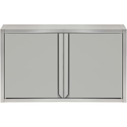 Wall cabinet with Door Stainless steel Width 800mm Depth 400mm | Adexa VWC84D