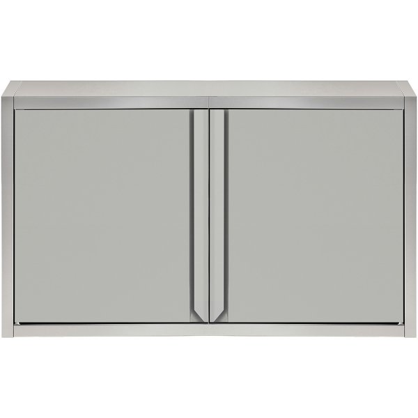 Wall cabinet with Door Stainless steel Width 800mm Depth 400mm | Adexa VWC84D