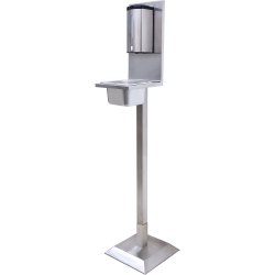 No-contact Disinfection Stand Stainless steel Height 1205mm | Adexa THXSJ