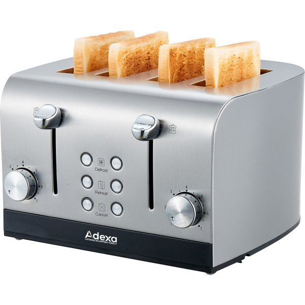Commercial Slot Toaster 4 slices | Adexa TO40S