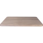 Seamless Square Table Top Grey Wood 24x24" | Adexa TT2424GREYWOOD