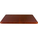 Seamless Square Table Top Mahogany Wood 24x24" | Adexa TT2424MAHOGANYWOOD