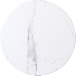 Seamless Round Table Top White Marble 30" | Adexa TT30RWHITEMARBLE