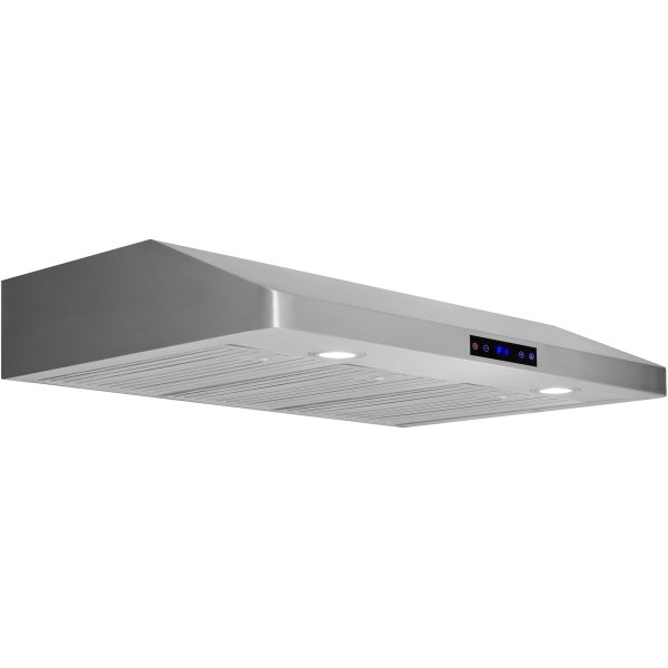 Commercial Extraction Canopy with Filter, Range Hood, Fan, Lights & 3 Speeds 900mm Undermount | Adexa UC2002036D