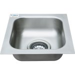 Undermount Sink 1 bowl Stainless steel | Adexa UMSB1DB090905318