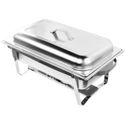 Chafing Dish GN1/1 Stainless steel 9 litres | Adexa VICCDSV9A1
