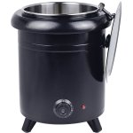Commercial Soup kettle Black 10 litres | Adexa VICSWI10