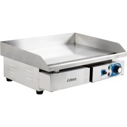 Commercial Griddle Smooth Medium 1 zone 3kW Electric | Adexa WHEG818AF