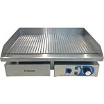 Commercial Griddle Ribbed Medium 1 zone 3kW Electric | Adexa WHEG818AR