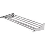 Tubular Wall shelf Stainless steel 1500x320x140mm | Adexa WHRT150