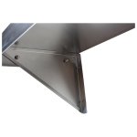 Wall Shelf Stainless steel 800x400x250mm | Adexa WHWS40080