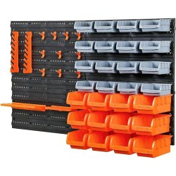 45 Piece Wall Storage Bin Set | Adexa WK4400