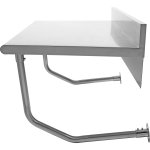 Professional Wall Mounted Work table Stainless steel 1200x700x900mm | Adexa WMTB70120