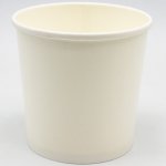 500pcs White Soup Bowl 24oz/709ml PE | Adexa WSB24OZ