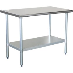 Commercial Work table Stainless steel Bottom shelf 900x600x900mm | Adexa WTG600X900