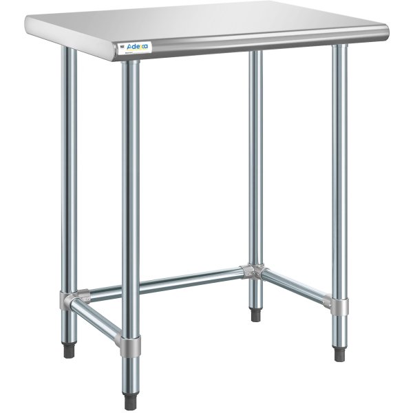Commercial Work table Stainless steel No bottom shelf 915x610x900mm | Adexa WTGOB2436418