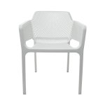 B GRADE 3pcs Bistro Dining Chair Plastic White | Adexa WW083W B GRADE 3PC