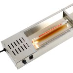 Commercial Gantry with Strip heater & Lighting 1800mm | Adexa XDHHB18001T