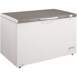 Commercial Chest freezer 397 litres Solid Stainless steel lid | Adexa BD400SS
