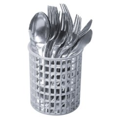 Commercial Round Cutlery Basket 125mm | Adexa 0189