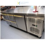 Commercial Refrigerated Counter 1 door 4 drawers Depth 700mm | Adexa 4DRG31V