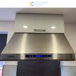 Commercial Extraction Canopy with Filter, Range Hood, Fan, Lights & Speed Control 900mm | Adexa AP238PS8336
