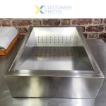 Table Top Chip Station Stainless Steel | Adexa FFS01A