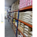Industrial Shelving Unit Heavy duty 1200x450x1800mm 4 shelves 500 kg/shelf Powder coated steel | Adexa H12045