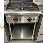 Commercial Gas Chargrill Freestanding 610mm Width | Adexa MGL24MF