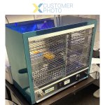 Commercial Hot display case Pie warmer 4 shelves Countertop | Adexa SW580